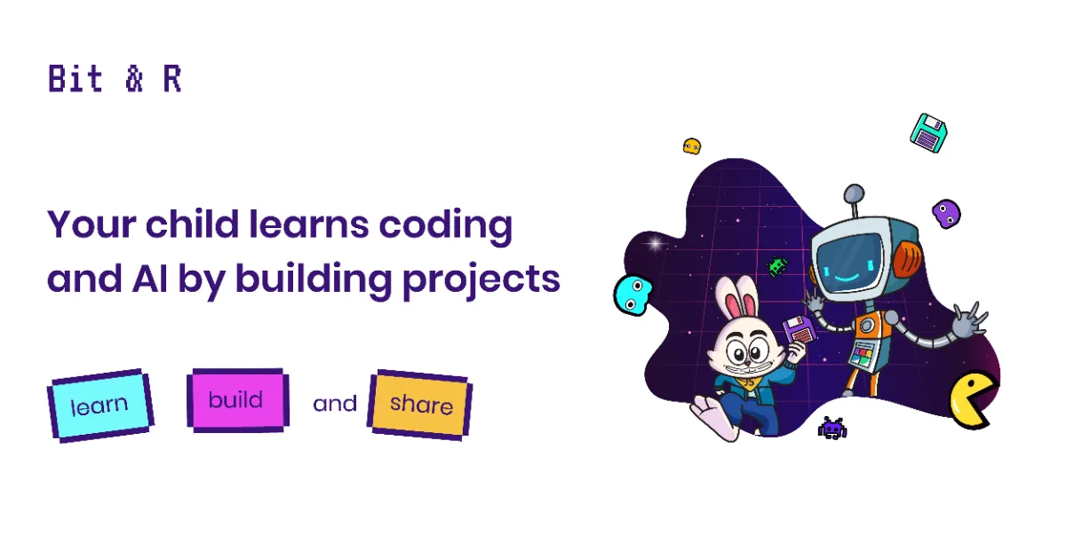 Bit&R — coding platform where kids aged 10 to 14 build their own games