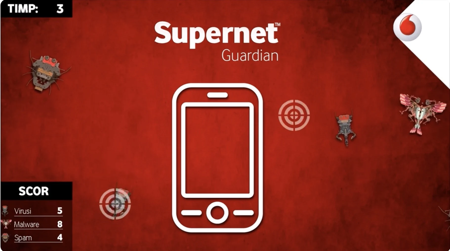 Vodafone Supernet Guardian advergame