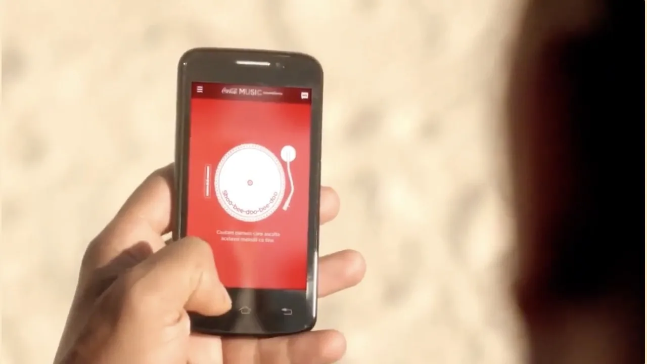 Coca-Cola Music Connections app