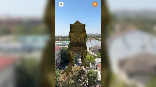 Dino Parc mobile AR experience